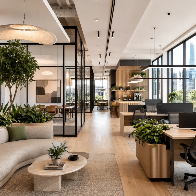 Modern Office Design Ideas for Australian Workspaces: Create a Clean and Productive Environment